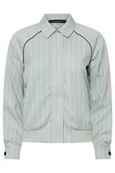 PixieGirl Petite Blue Stripe Tailored Jacket
