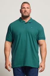 BadRhino Big & Tall Green Polo Shirt | BadRhino 3