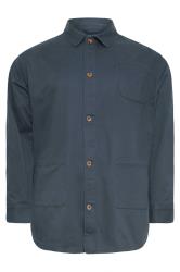 BadRhino Big & Tall Navy Blue Overshirt