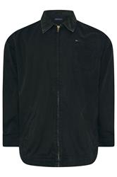 BadRhino Big & Tall Black Canvas Worker Jacket
