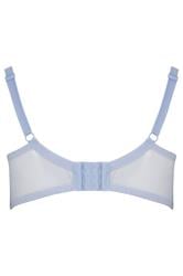 YOURSET 2 PACK Plus Size Blue Non-Padded Underwired Bras | Yours Clothing 11