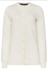 LTS Tall Ivory White Pearl Button Cardigan | Long Tall Sally 8