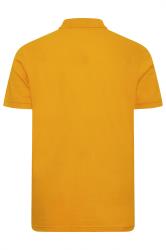 BadRhino Big & Tall Mustard Yellow Polo Shirt | BadRhino 7