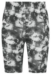 YOURSET 2 PACK Plus Size Black Tie Dye Cycling Shorts | Yours Clothing 10