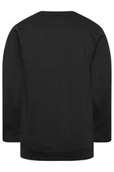 BadRhino Big & Tall Black Crew Neck Sweatshirt | BadRhino 6