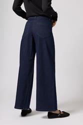 M&Co Indigo Blue Wide Leg Jeans | M&Co 4