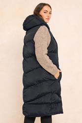 EVANS Plus Size Black Padded Gilet | Evans 4