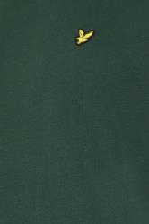 LYLE & SCOTT Big & Tall Teal Blue Plain T-Shirt | BadRhino 1
