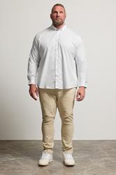 BadRhino Big & Tall White Poplin Shirt | BadRhino 1