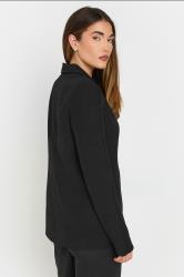 LTS Tall Black Double Breasted Blazer Jacket | Long Tall Sally 5