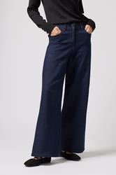 M&Co Indigo Blue Wide Leg Jeans | M&Co 2