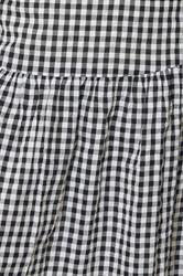 PixieGirl Petite Women's Black Gingham Print Maxi Skirt | PixieGirl 4