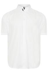 BadRhino Big & Tall 2 PACK White Short Sleeve Poplin Shirts | BadRhino 8