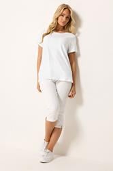 M&Co 2 PACK Black & White Short Sleeve Cotton T-Shirts | M&Co 4