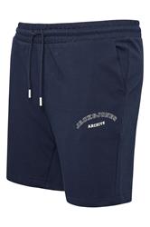 JACK & JONES Big & Tall Navy Blazer Blue Jogger Sweat Shorts | BadRhino 5