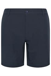 BadRhino Golf Big & Tall Navy Blue Golf Shorts