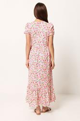 PixieGirls Petite Pink Floral Maxi Dress | PixieGirl 2