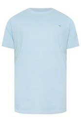 BadRhino Big & Tall Chambray Blue Extra Long Core T-Shirt
