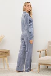 LTS Tall Blue Super Luxe Touch Pyjama Set | Long Tall Sally 2