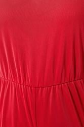 LIMITED COLLECTION Plus Size Red Mesh Jumpsuit | Yours Clothing 4
