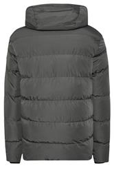 BadRhino Big & Tall Charcoal Grey Hooded Puffer Jacket 7