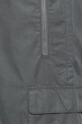 BadRhino Big & Tall Charcoal Grey Crinkle Nylon Cargo Shorts | BadRhino 2