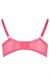 YOURS 2 PACK Plus Size Pink & Black Polka Dot Non Padded Underwired Bras | Yours Clothing 11