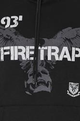 FIRETRAP Big & Tall Black Hawk Hoodie | BadRhino 2
