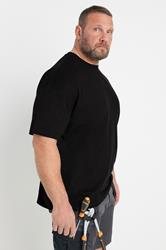 BadRhino Big & Tall Black Short Sleeve T-Shirt | BadRhino 3