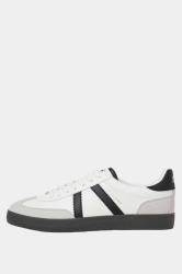 JACK & JONES Bright White PU Trainers | BadRhino 2
