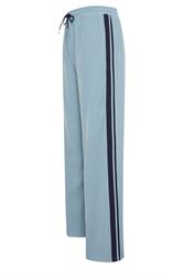 LTS Tall Women's Blue Side Stripe Wide Leg Trousers | Long Tall Sally 6