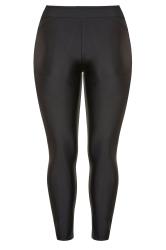 Black Long Swim Leggings | Yours Clothing 6