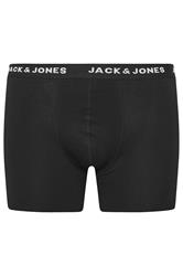 JACK & JONES Big & Tall 7 PACK Black Branded Boxers | BadRhino  5