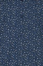 BadRhino Tailoring Big & Tall Navy Blue Micro Floral Print Formal Shirt | BadRhino 6