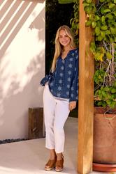 M&Co White Cropped Jeans | M&Co 3