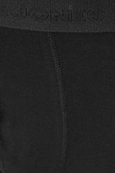 JACK & JONES Big & Tall 5 PACK Tone Black Boxers | BadRhino 5