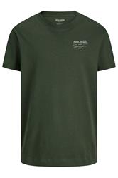 JACK & JONES Big & Tall Duffel Green Studio Graphic T-Shirt