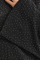 YOURS Curve Plus Size Black Flute Sleeve Swing Dress | Yours Clothing 6