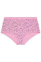 YOURSET 5 PACK Plus Size Pink & Navy Blue Floral Full Briefs | Yours Clothing 7