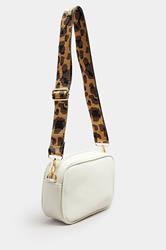 Natural Brown Leopard Cross Body Bag | Yours Clothing 5