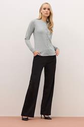 LTS PREMIUM Tall Light Grey Button Down Cardigan | Long Tall Sally 1