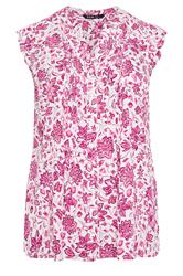 YOURS Curve Pink Paisley Pintuck Blouse