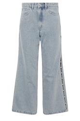 PixieGirl Petite Women's Light Blue Non-Stretch Pearl Detail Jeans | PixieGirl 6