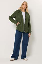 LTS Tall Women's Olive Green Utility Jacket | Long Tall Sally 2