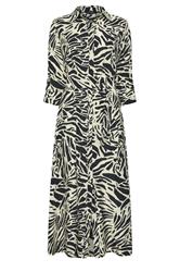 STAR Black Printed Shirt Dress | StarByJM 1