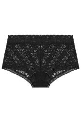 YOURSET 3 PACK Plus Size Pink & Blue Lace Mid Rise Shorts | Yours Clothing  8