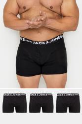 JACK & JONES Black 3 Pack Trunks 1