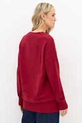 LTS Tall Red Wool V-Neck Jumper | Long Tall Sally 2