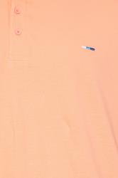 BadRhino Big & Tall 3 Pack Blue & Orange Tipped Polo Shirts | BadRhino 10
