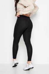 PixieGirl Petite Womens Black Ribbed Leggings | PixieGirl 2